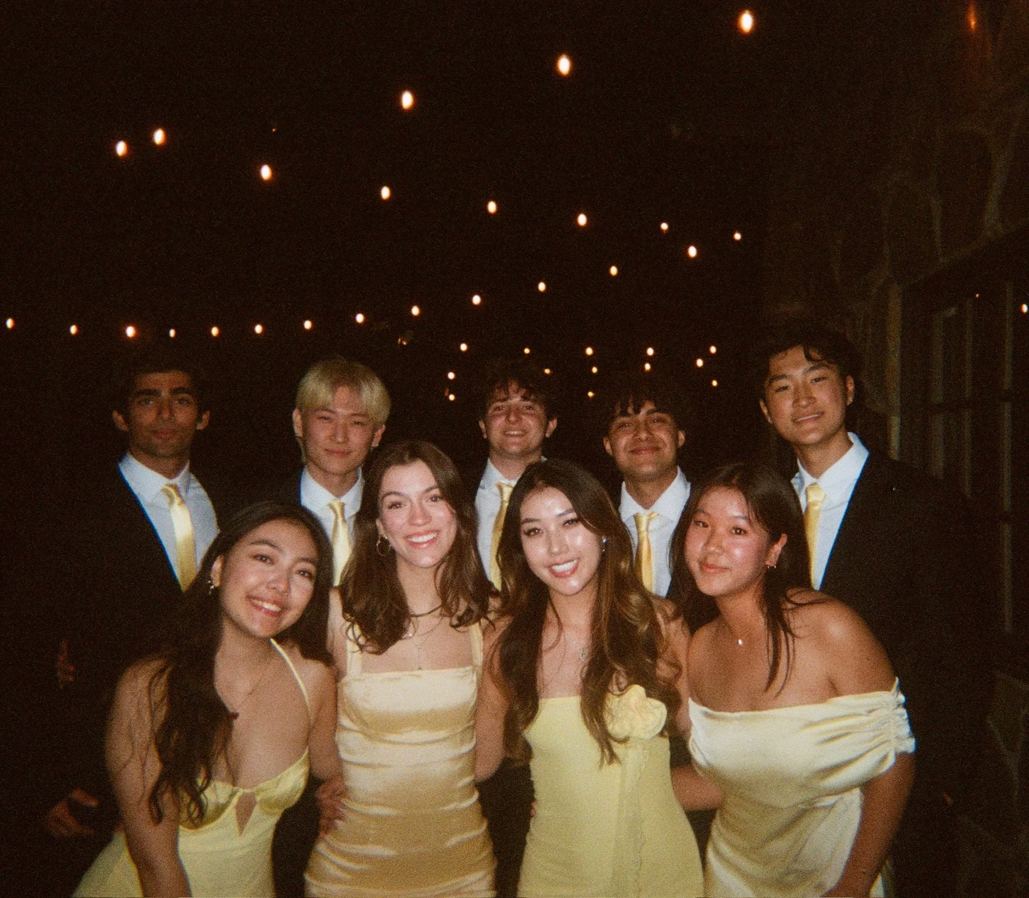 UCLA Delta Sigma Pi brothers at a chapter event